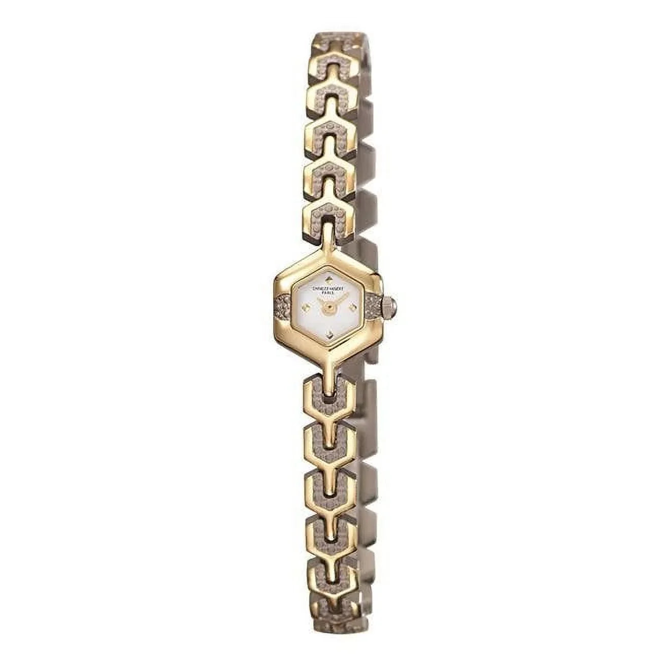 Quartz Charles-Hubert- Womens Titanium Two-Tone Paris Watch #