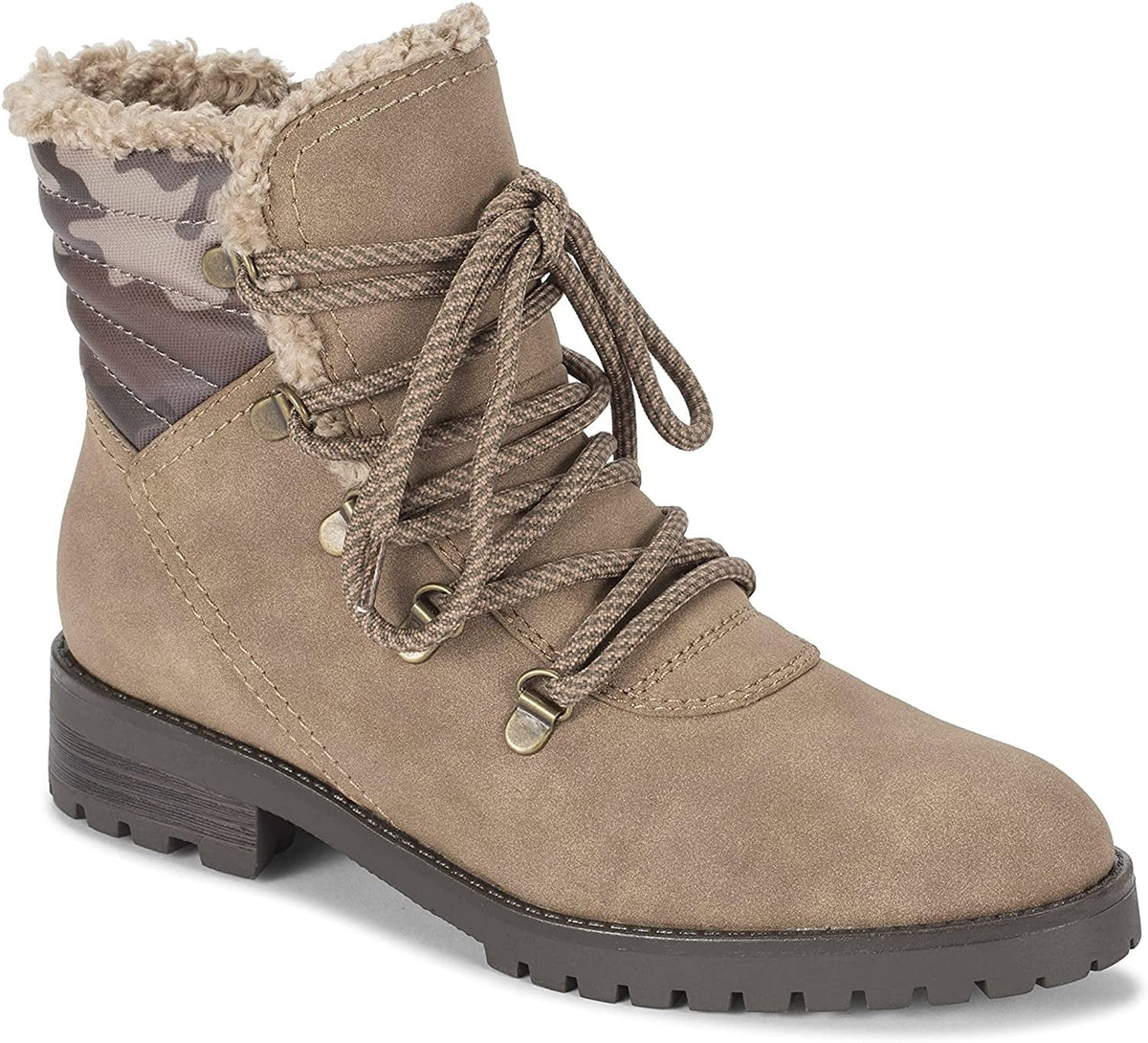 Camo Dennison Boots BareTraps 6 Mushroom Womens