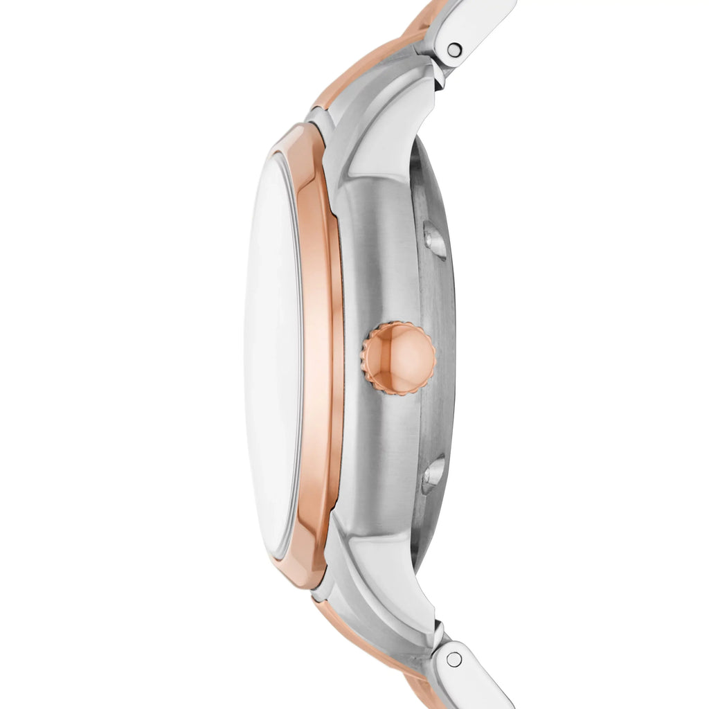 Automatic Steel Stainless Fossil Heritage Two-Tone Watch