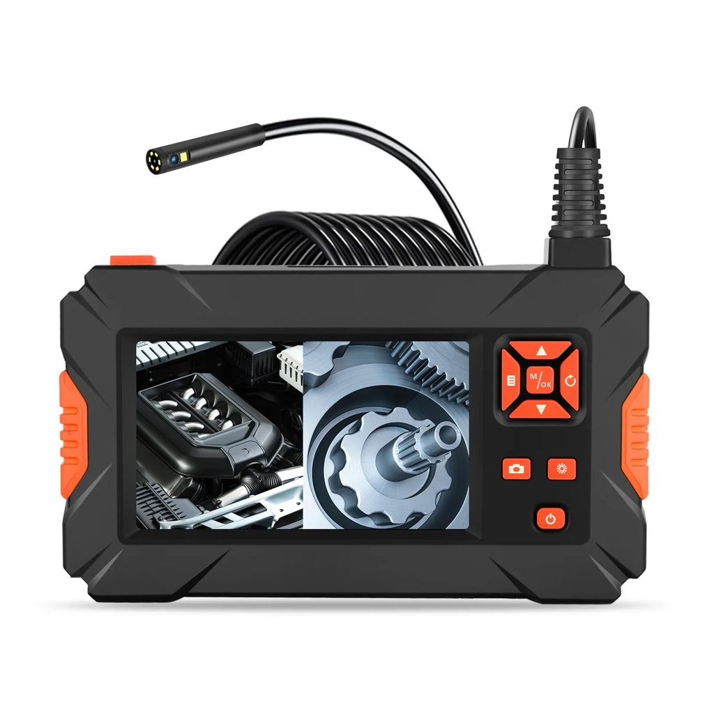 Pinnaco Screen P130 Pipe for Portable Full-Color IPS Camera, Inspection Sewer Maintenance Endoscope - Industrial Automobile 4.3" Engine