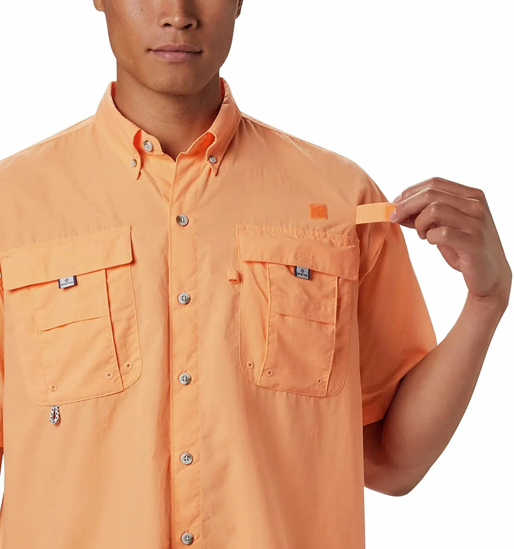 Columbia Men's II Bright XX-Small Short Sleeve Nectar, Shirt, Bahama