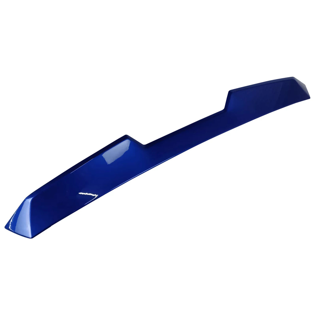 GR86, Roof Motorsports Spoiler With #K7X V Style Painted + Ikon ABS Trunk Pearl/World TRD Trunk Blue Visor Rally Blue Rear + Wr Style Compatible Window Subaru 2022-2023 Wing Toyota Spoiler BRZ