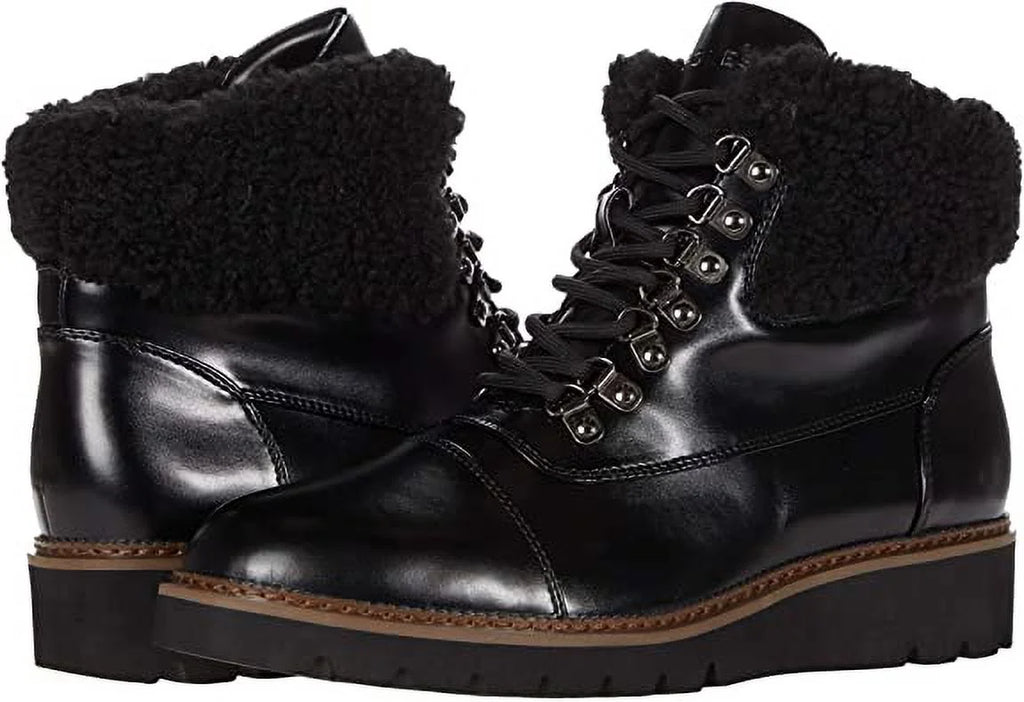 Aerosoles 8US Women's Hiker Bootie Alden Wedge Size