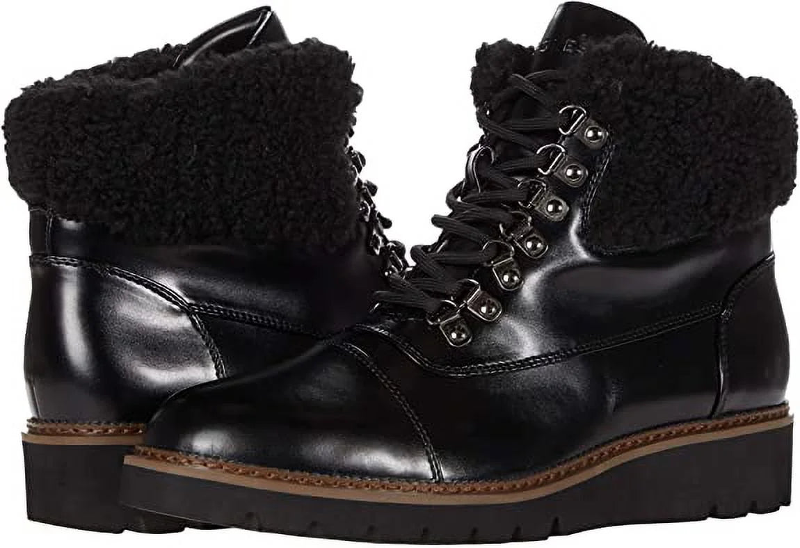 Aerosoles 8US Women's Hiker Bootie Alden Wedge Size