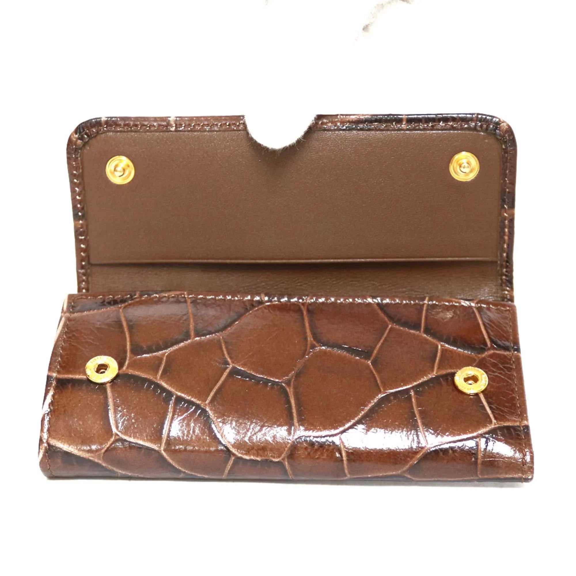 Women's Case Miu Miu Brown Miu (Fair) Pre-Owned Leather Key