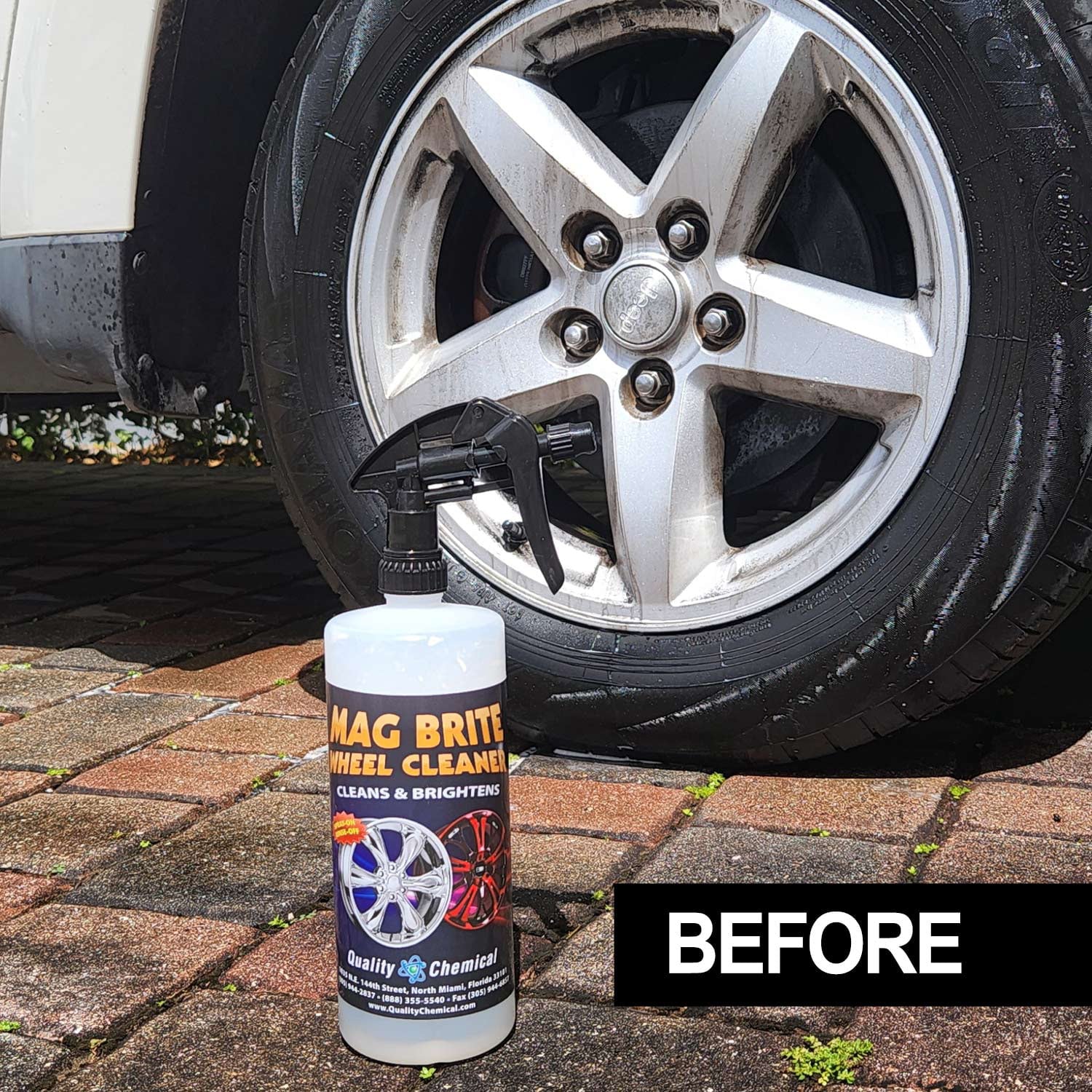 Cleaner 2 and / Acid case Mag Gallon Rim Wheel Brite