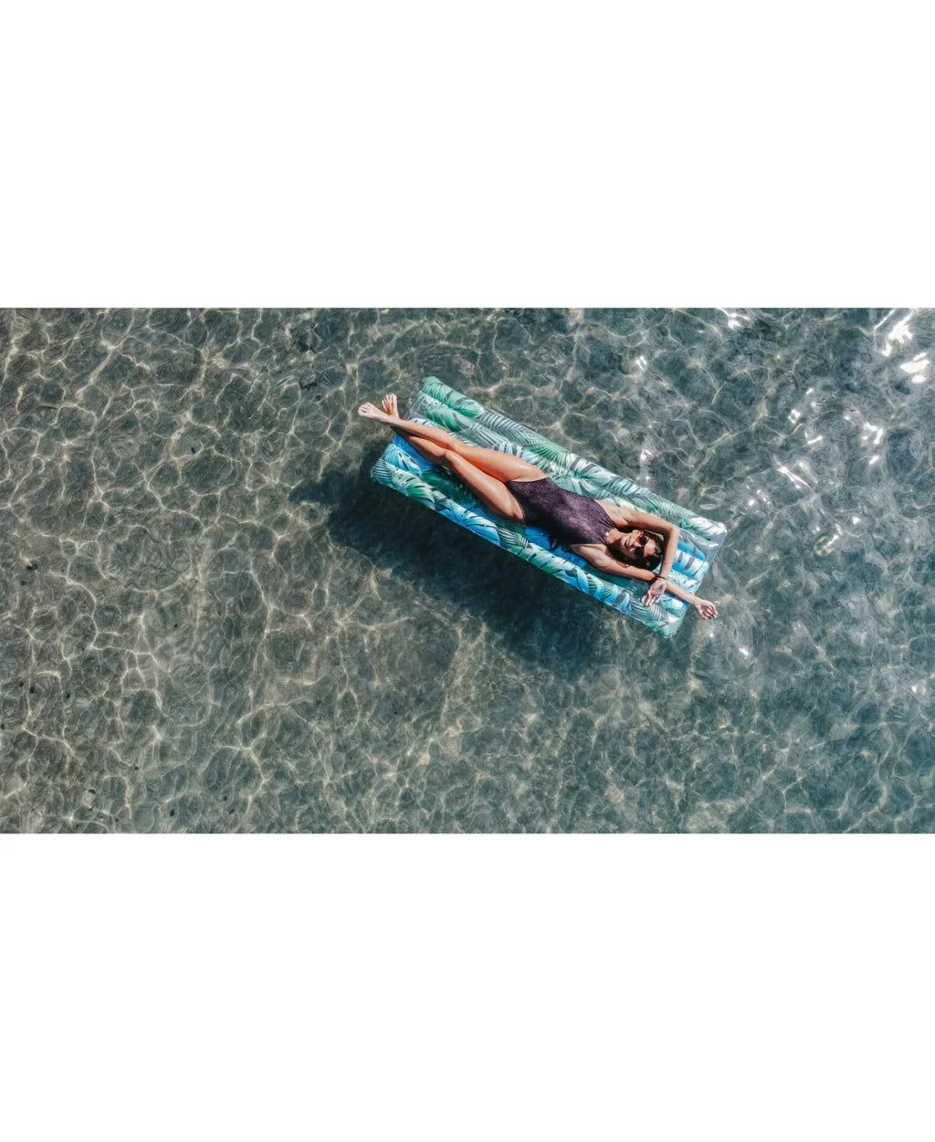 PoolCandy Raft Pool Print Palm