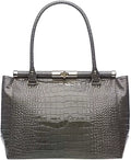 Kate Graphite Croc Spade Knightsbridge Constance
