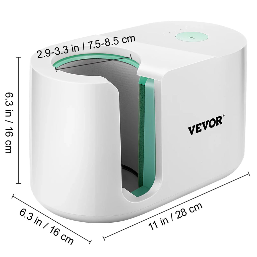 with 11-15oz, VEVOR Press Sublimation DIY Mug Heat Coffee Mug Press Press Portable Easy Transfer Machine Automatic Mug Family Pro Machine, Presser Friends Gi as Button, Presents Cup Printing One-touch
