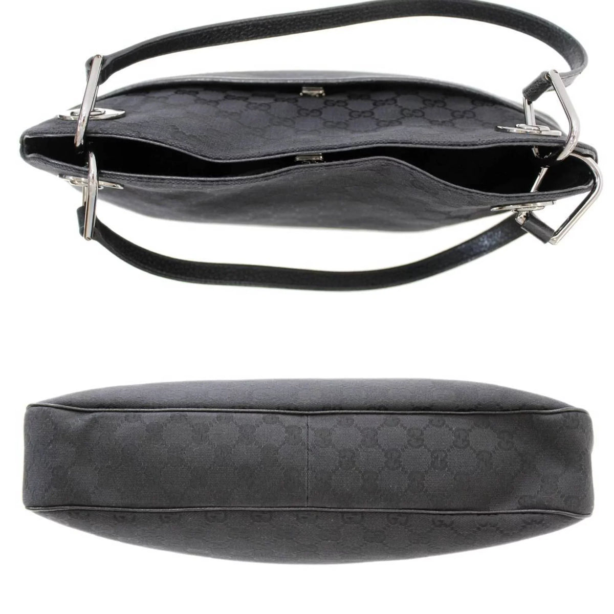 black (Good) tote bag Pre-Owned GG GUCCI canvas Gucci 121023