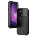 and Gorilla Aluminum Resistant Travel Case Rugged Duty Pro (Black) Heavy Shockproof Grade Military Protection, Outdoor iPhone Scratch Metal 14 Glass