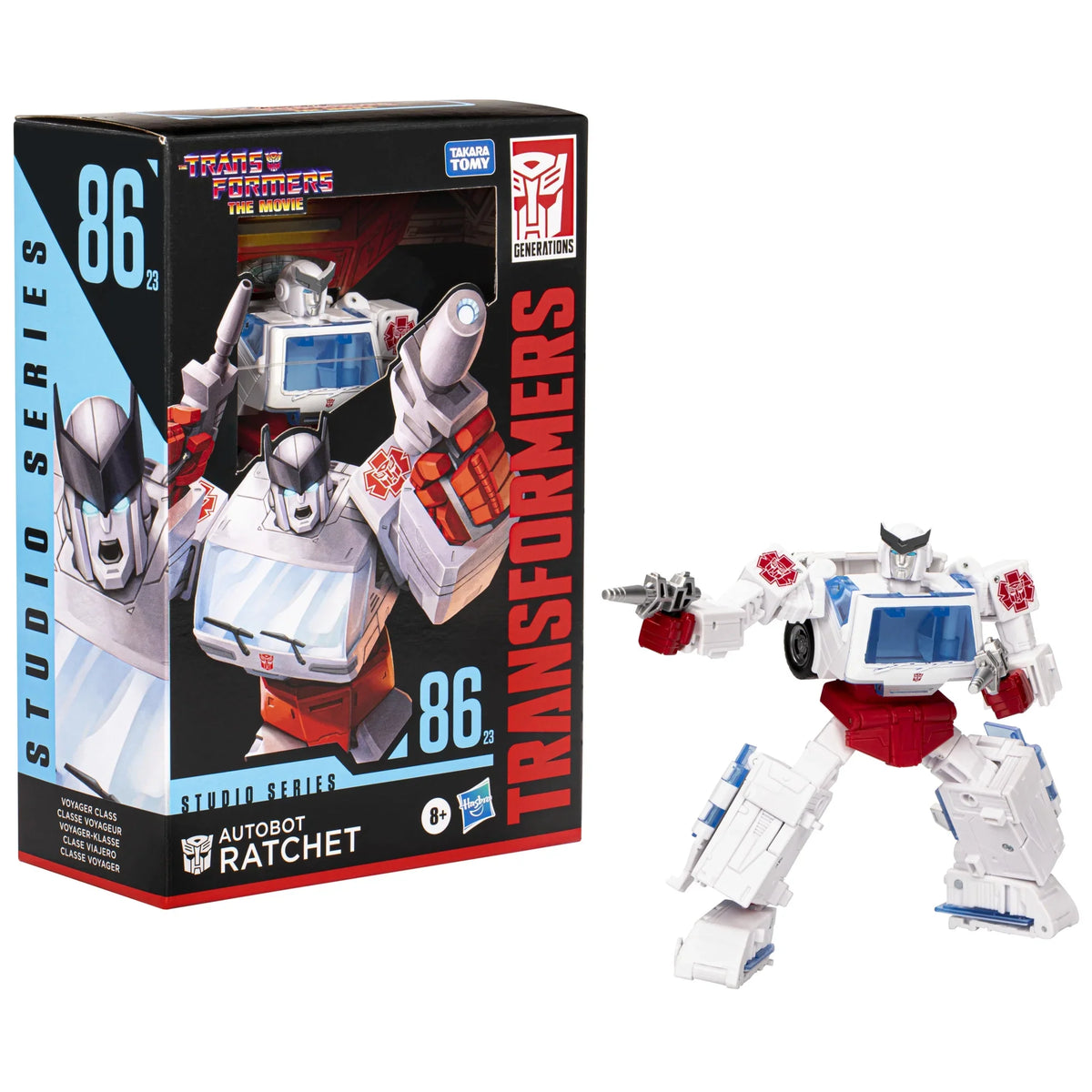 Studio Series (6.5”) Autobot Transformers: Movie Figure 86-23 Ratchet Transformers Action Voyager The The