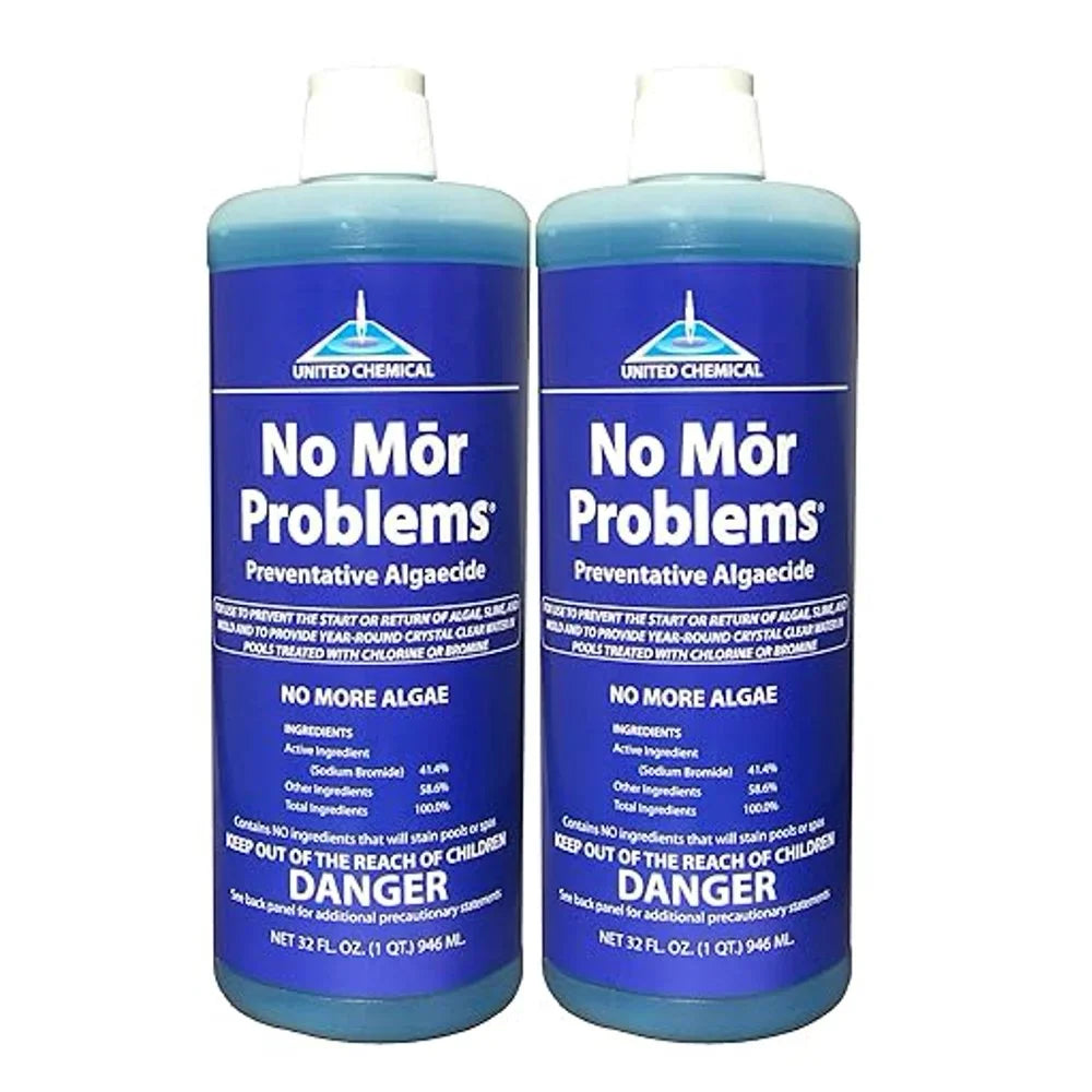 Swimming United Algaecide Problems Chemical 1 Mor No Pack NMP-C12 2 Quart Pool