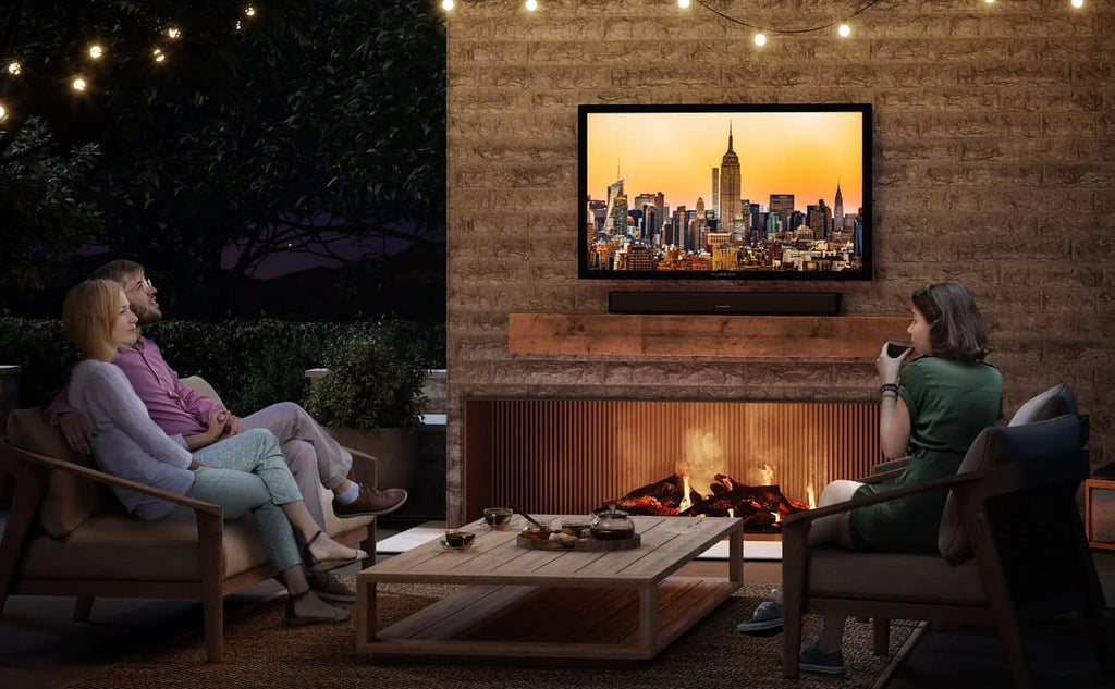 TV Additional Protect Partial by with FDUP55CBS Furrion (2021) 55" 4K an Year UHD Series Epic Weatherproof Coverage Sun Outdoor 2