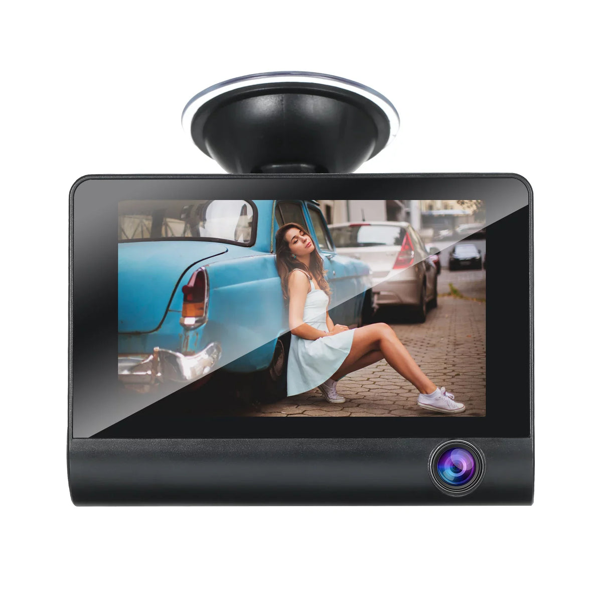 Go Dual Front On IPS Moobody Surroundings 4 - 1080P While Dash an Your and Dash HD Camera, Full Cam Inch Keep Loop Eye G-sensor, Rear - the on Recording Screen,
