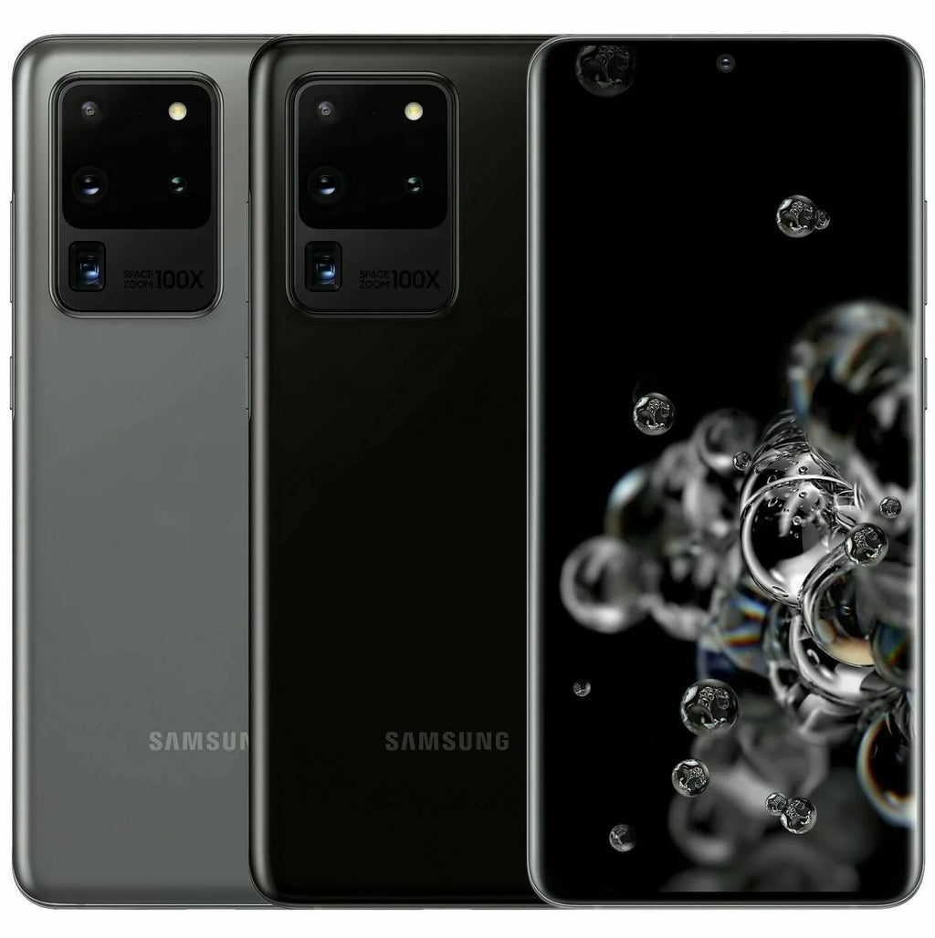 Factory Cell - Pre-Owned SM-G988U1 Model) Good) S20 Unlocked Galaxy (Refurbished: Phone 128GB Gray (US Samsung Ultra