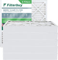 MERV Furnace Pleated HVAC (6-Pack) Air 12x12x4 13 Filters Filterbuy AC