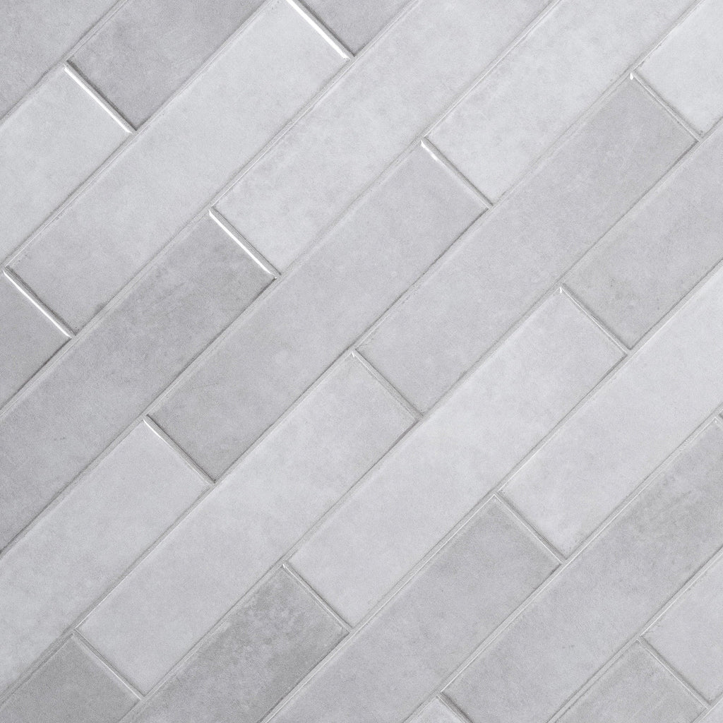 Glossy 3 in. Ceramic x in. MSI Tile 12 Wall Renzo Sterling (5.5 ft./Case) sq.