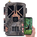 and Animal Outdoor Monitoring Farm and Night Wildlife Trail Wireless Camera Ideal - 30MP Game Infrared Waterproof for and with 4G/LTE Vision