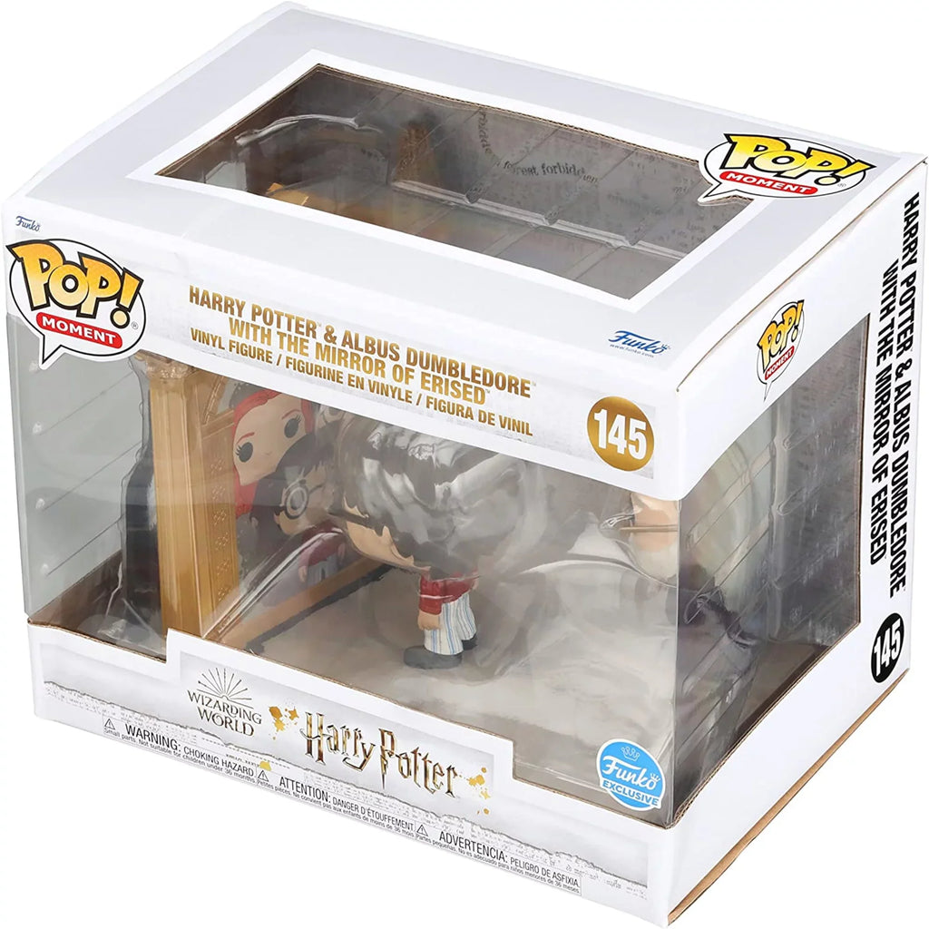 with Vinyl The and Moment Collectible, Funko: Harry Movie Exclusive Erised, Collection Wizarding World Dumbledore Potter Albus Mirror POP! Today, Item! Your Grow