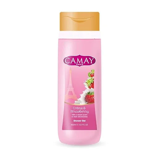 shower strawberry 500ml gel camay