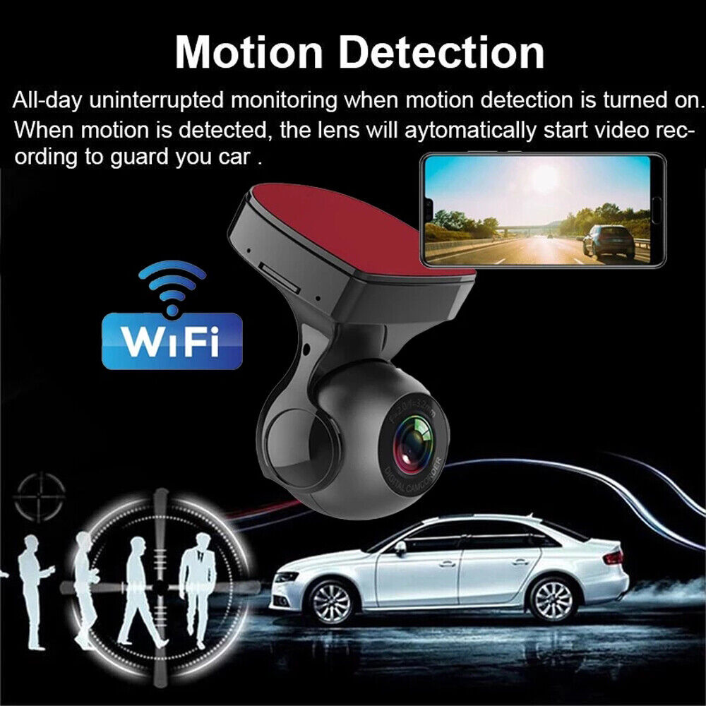 Car Recorder HD - Cam WiFi 170&deg; Dash 1080P Cam Camera