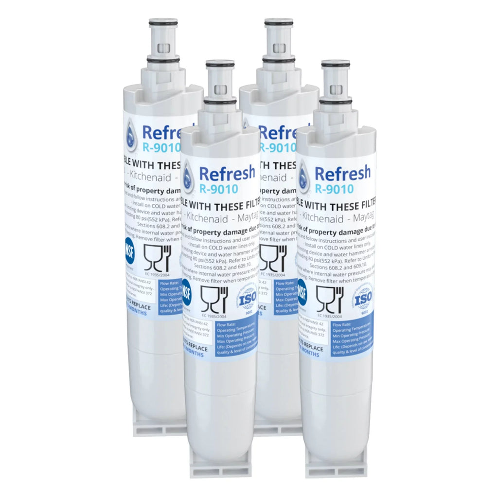 Water Filter by Pack) (4 Replacement For Refresh Refrigerator - ED2PHEXNT00