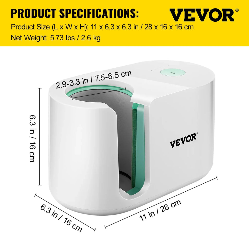 with 11-15oz, VEVOR Press Sublimation DIY Mug Heat Coffee Mug Press Press Portable Easy Transfer Machine Automatic Mug Family Pro Machine, Presser Friends Gi as Button, Presents Cup Printing One-touch