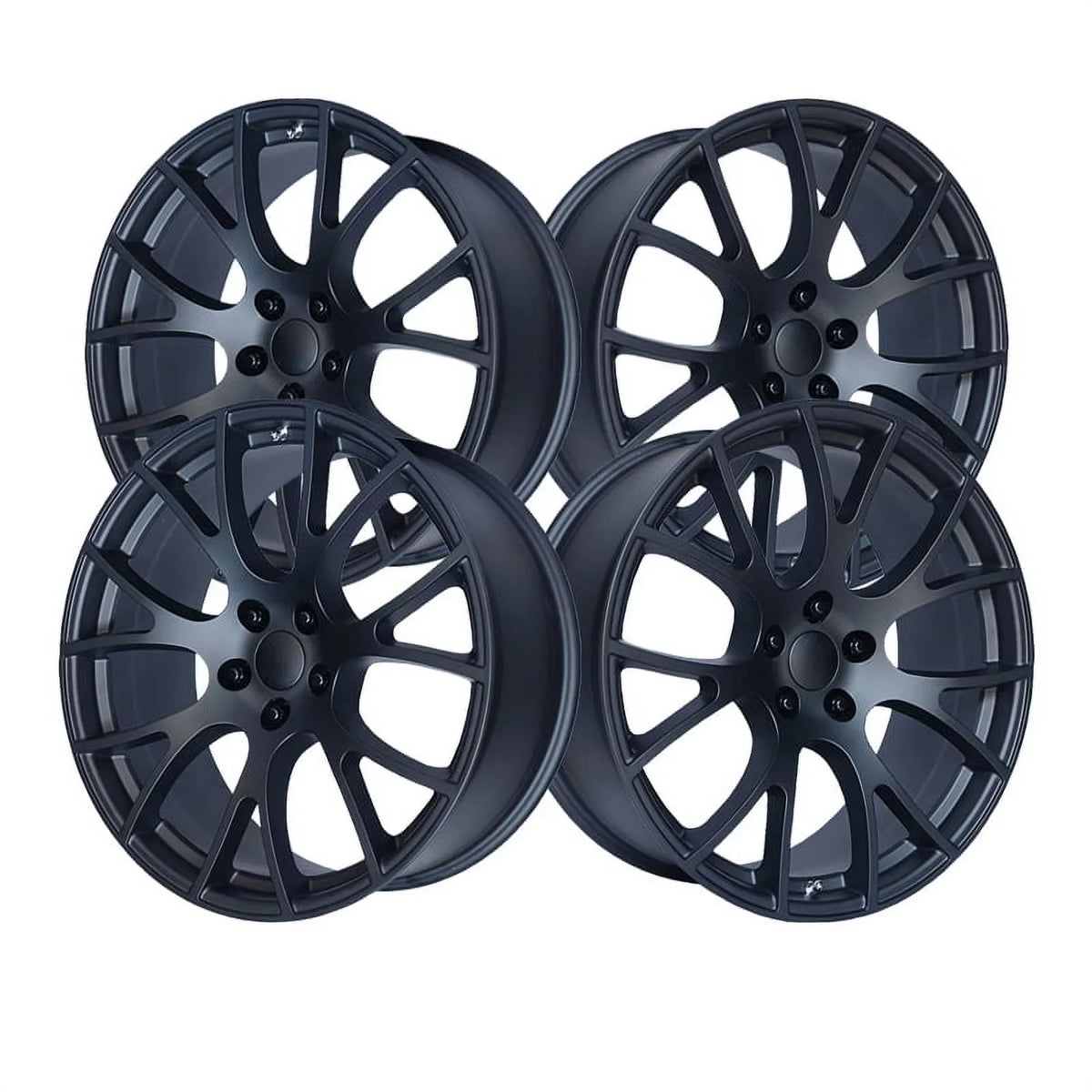 20X10in Creations Matte Aluminum PR161 Black OE Finish, Rim 161MB-219018