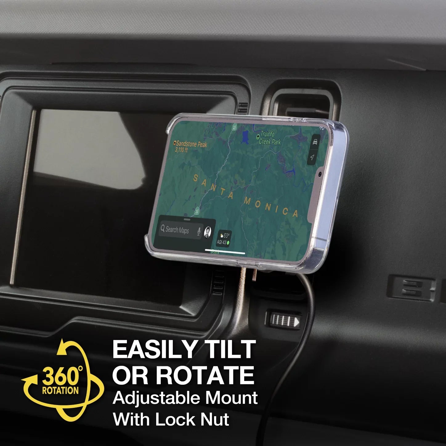 Dash/Vent Mount Magnetic Galaxy Charging W/ MagSafe MPQ5DV-SP1 Compatible Scosche Wireless iPhone,