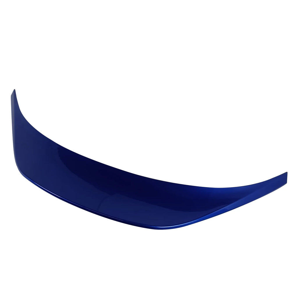 GR86, Roof Motorsports Spoiler With #K7X V Style Painted + Ikon ABS Trunk Pearl/World TRD Trunk Blue Visor Rally Blue Rear + Wr Style Compatible Window Subaru 2022-2023 Wing Toyota Spoiler BRZ
