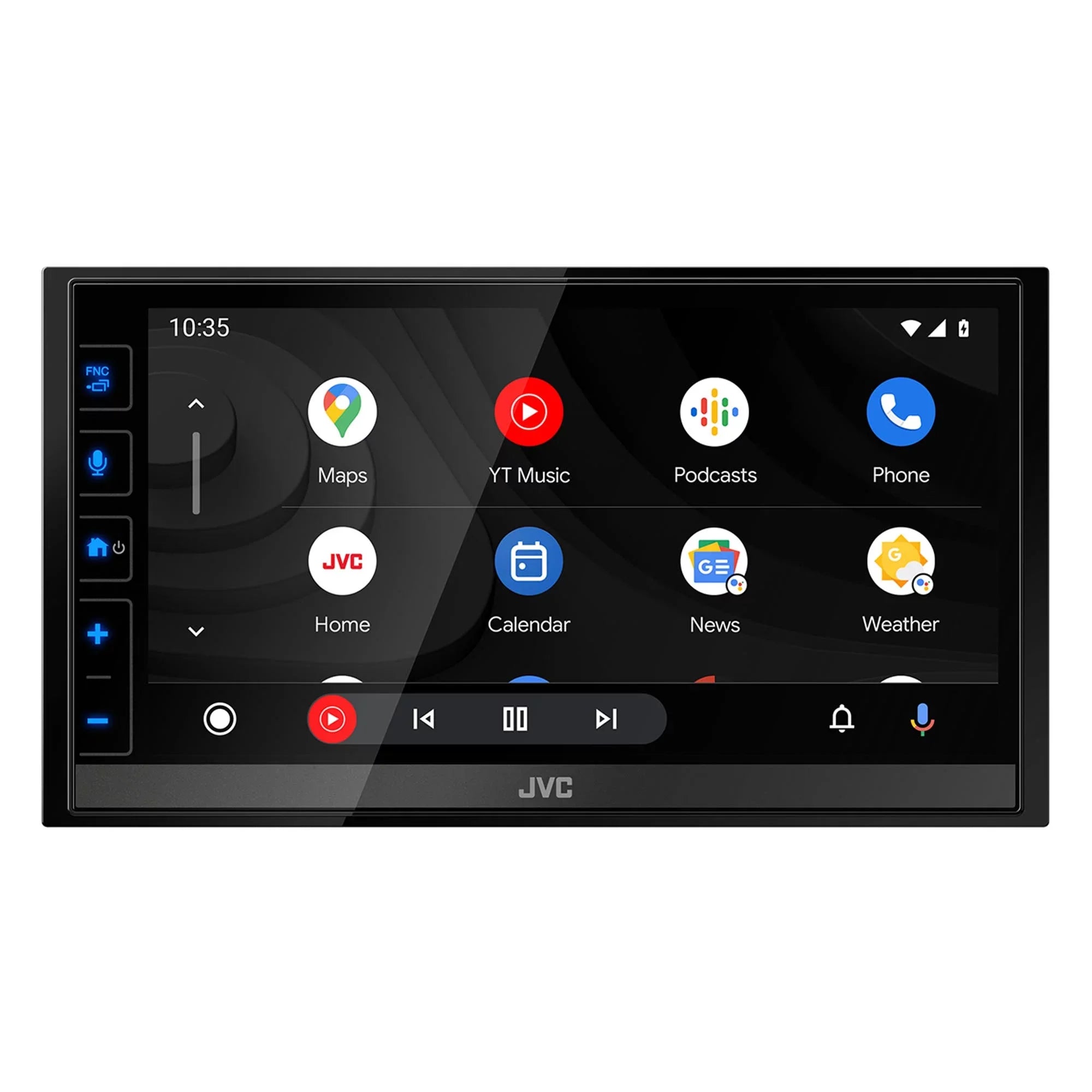 Digital 6.8" Apple Steering Interface KW-M780BT Android with Compatible Auto / Media JVC CarPlay Wheel Receiver, With