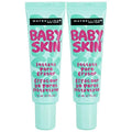 Instant Makeup, Skin Primer 2 Maybelline Count Baby Clear, Eraser Pore