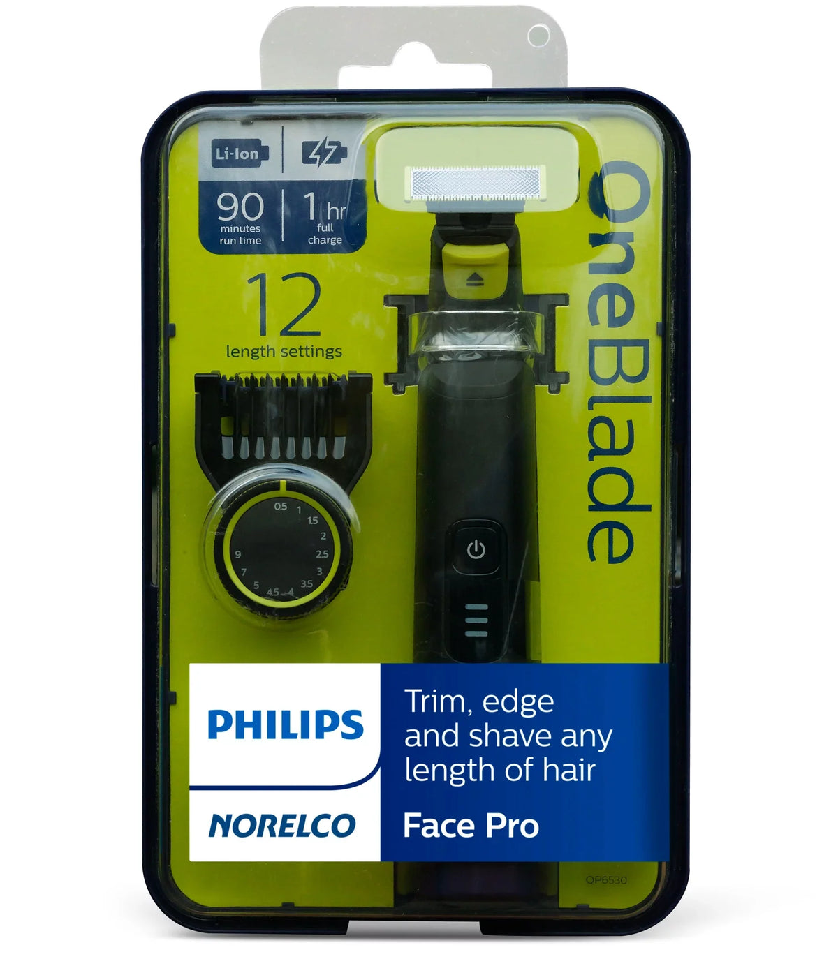 Electric Hybrid Pro Trimmer Oneblade Philips QP6530/70 and Shaver Norelco