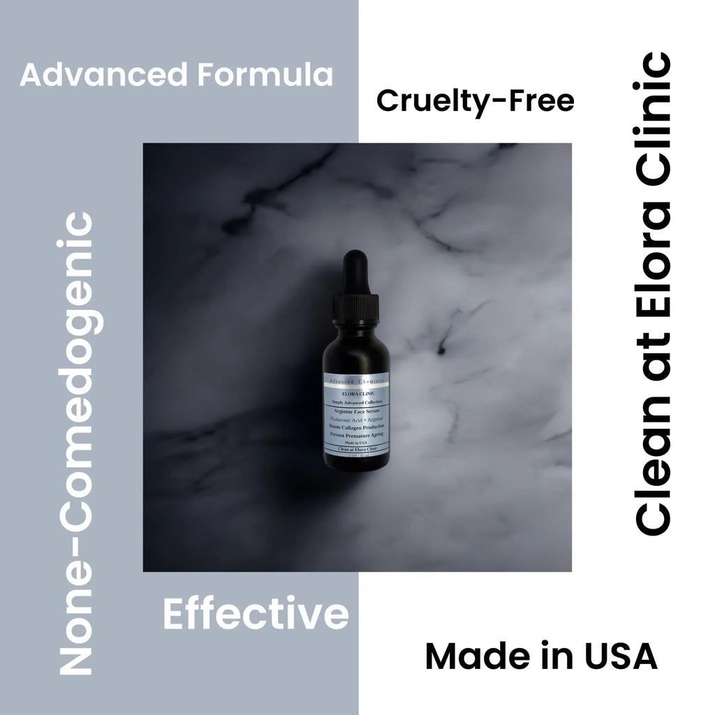 Oil Free Arginine - Soothing - - Acid + Hydrating Arginine Clinic Acid Elora - & Hyaluronic Hyaluronic Serum Arginine + Based Water