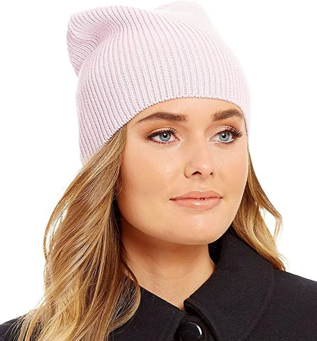 Beanie Bow Pink Spade Kate Solid