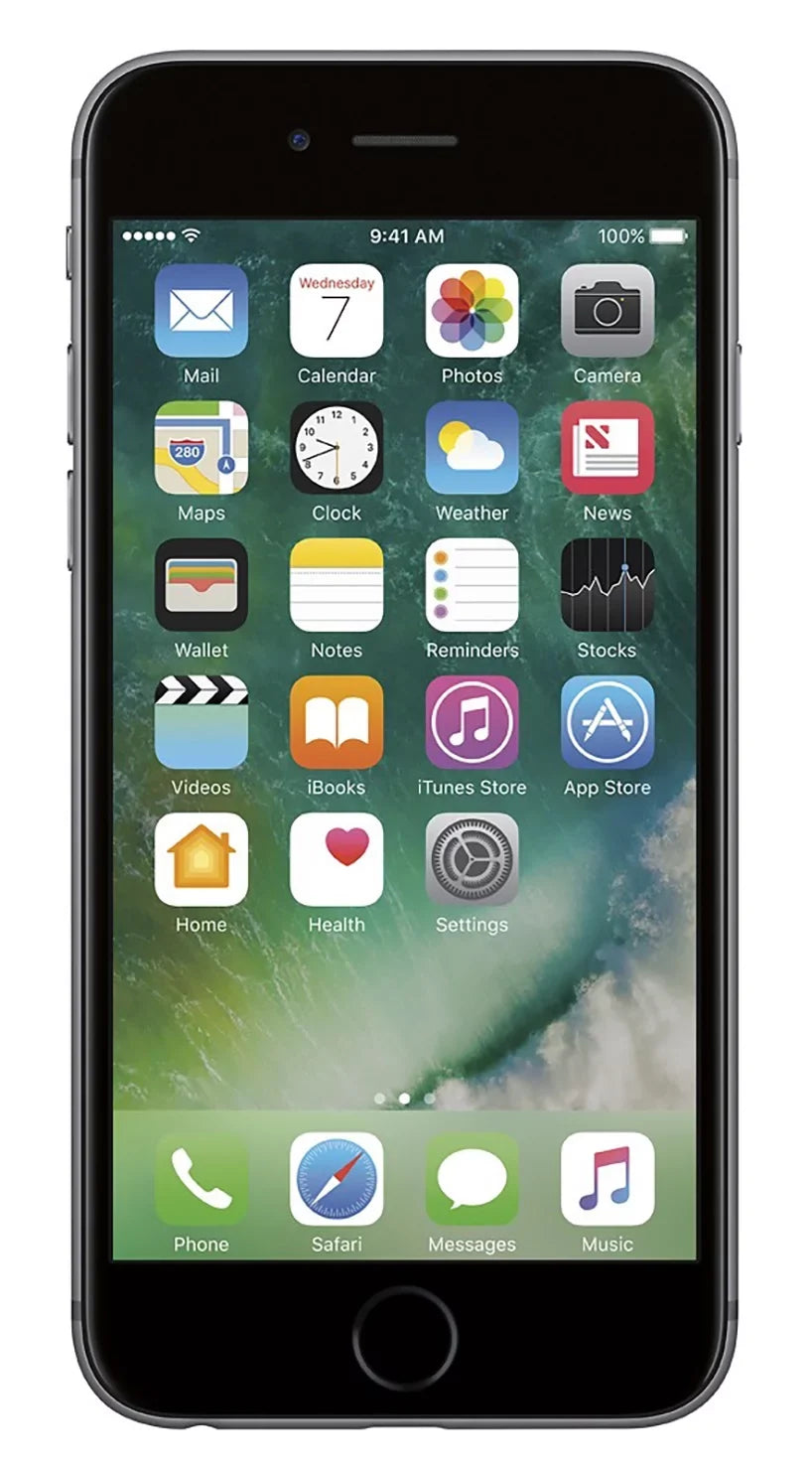 Phone iPhone - Space 128GB 6s Unlocked (Refurbished) GSM Gray 12MP Apple Restored LTE 4G Cell