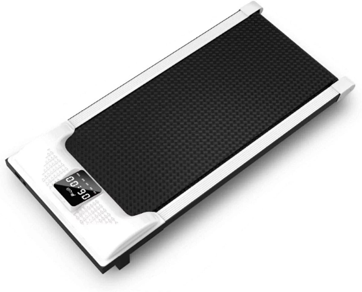 LED Under Portable Home Desk Loyalheartdy Treadmill Running Office Walking 1-6km/H Machine Jogging Pad for 0.65HP Display with Electric LED