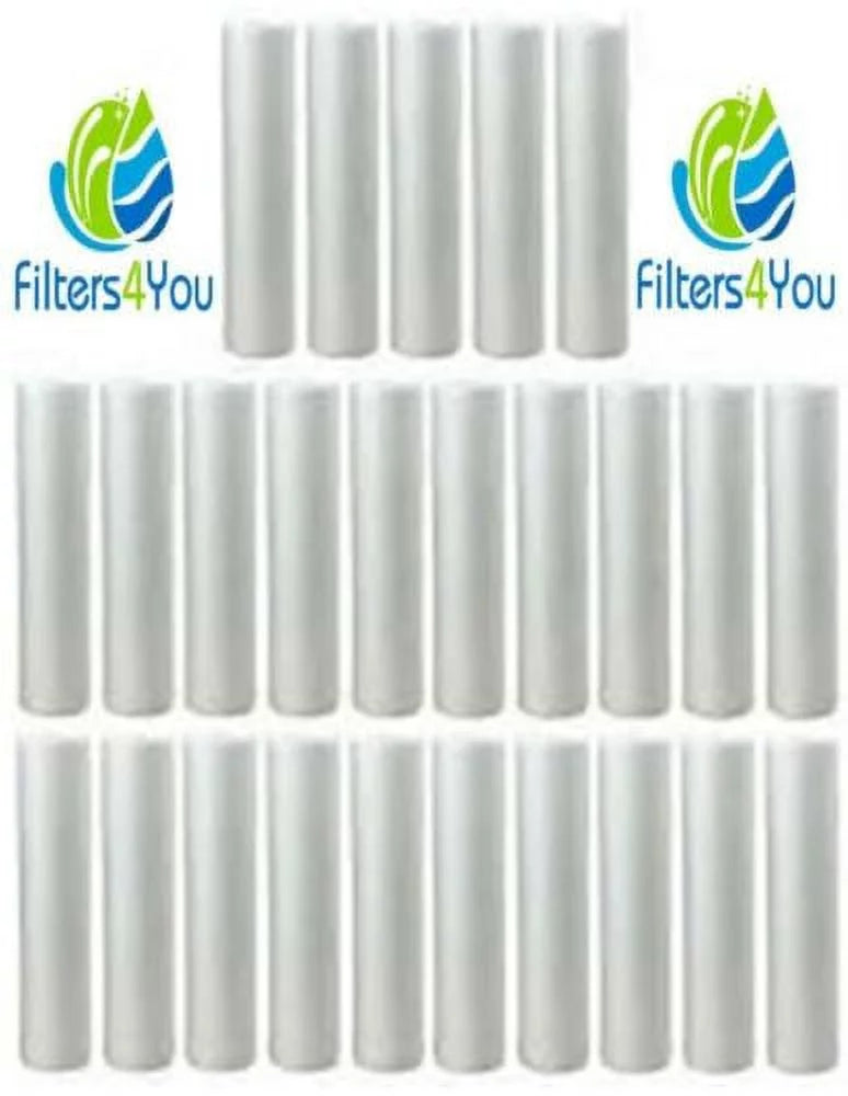 10" House Cartridges 25 Biodiesel 50 x micron Whole Sediment Water Filter 2.5"