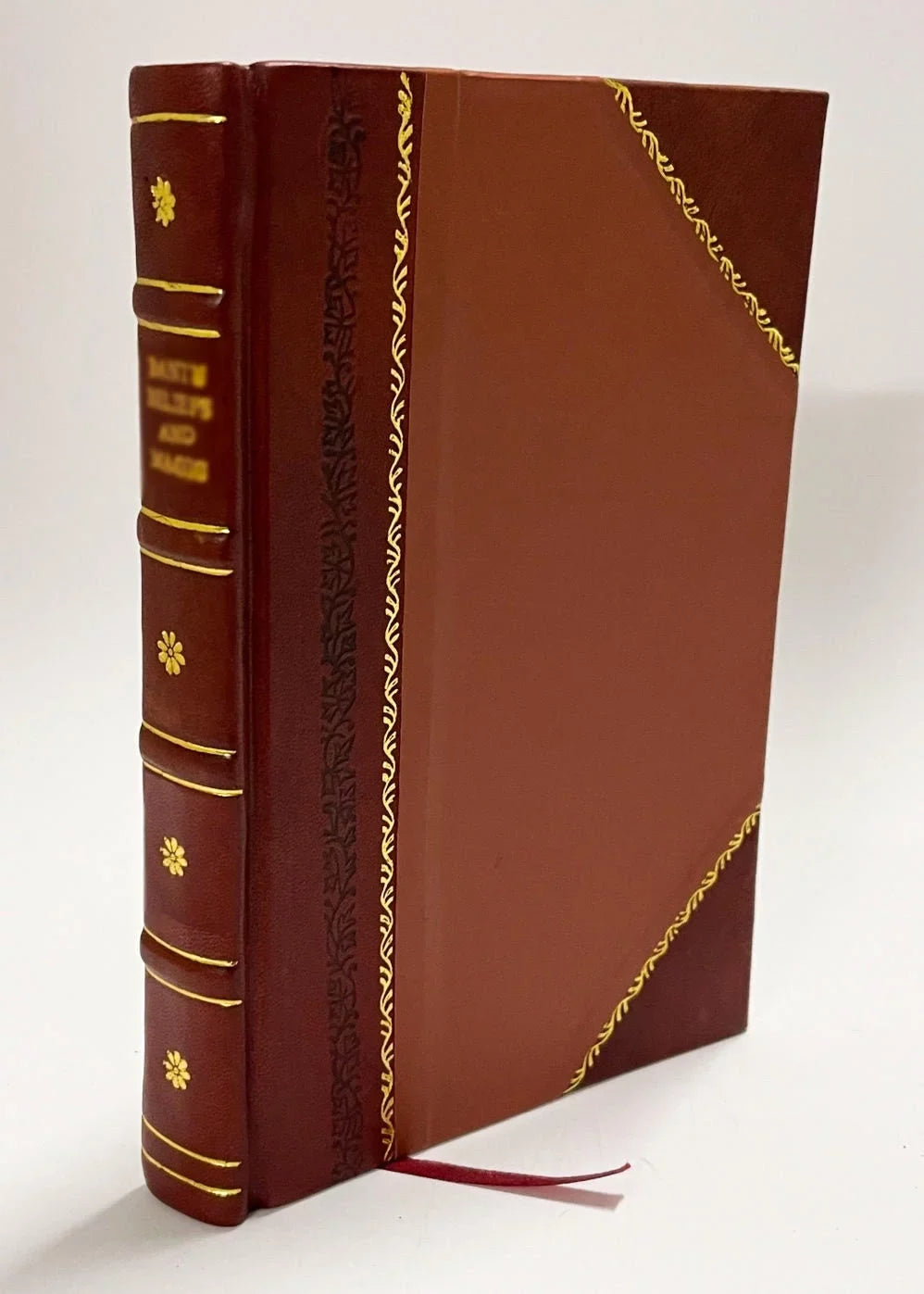 & [Leather (1678) Fundamenta Est, Desertae Causae Deserendam Hoc Motiva Gravissimae Quibus Sancti, Ad Spiritus Auxiliante Babylonis, Religionem Gratia Solidissima, Bound] Romano-Papisticam &