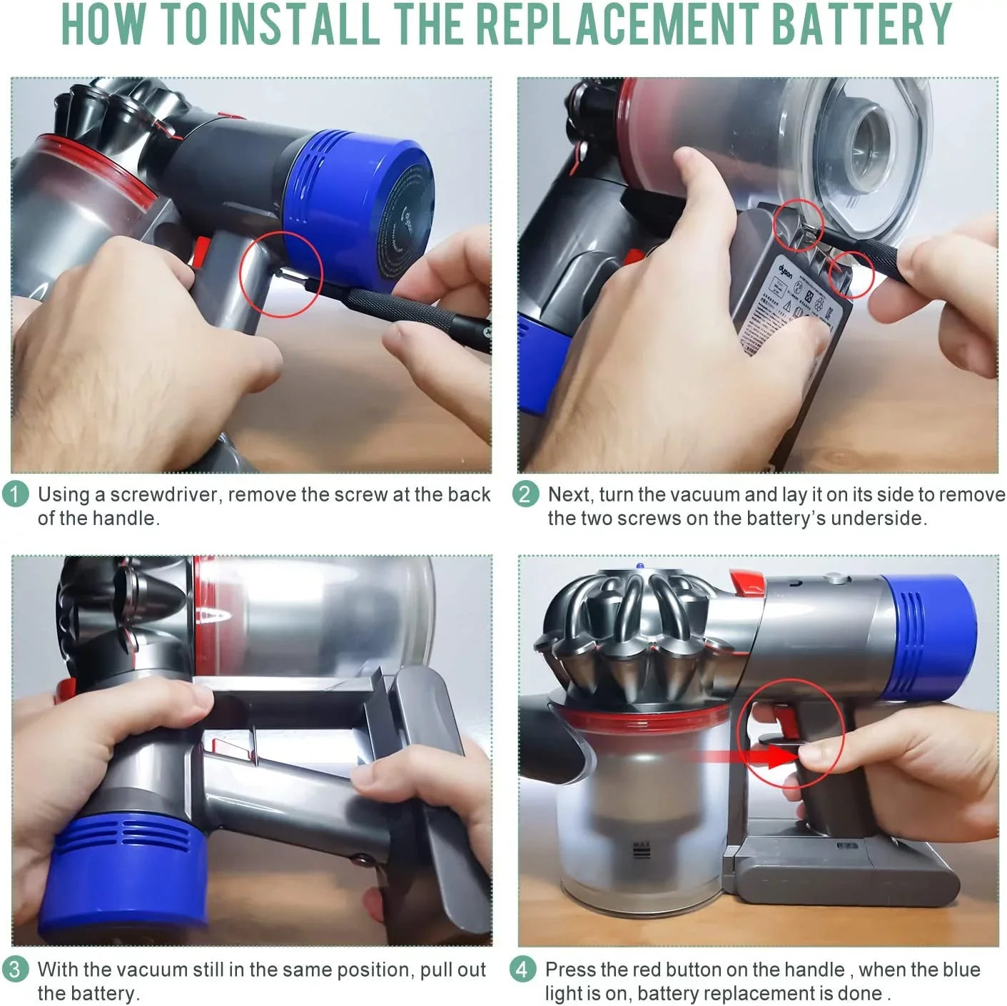 Replacement Replacement DYSON Part for BATTERY SV11