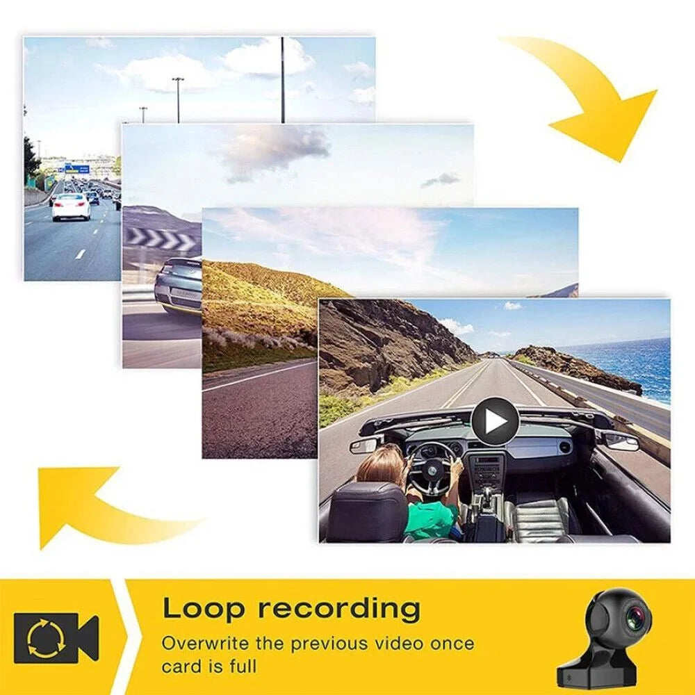 Car Recorder HD - Cam WiFi 170&deg; Dash 1080P Cam Camera