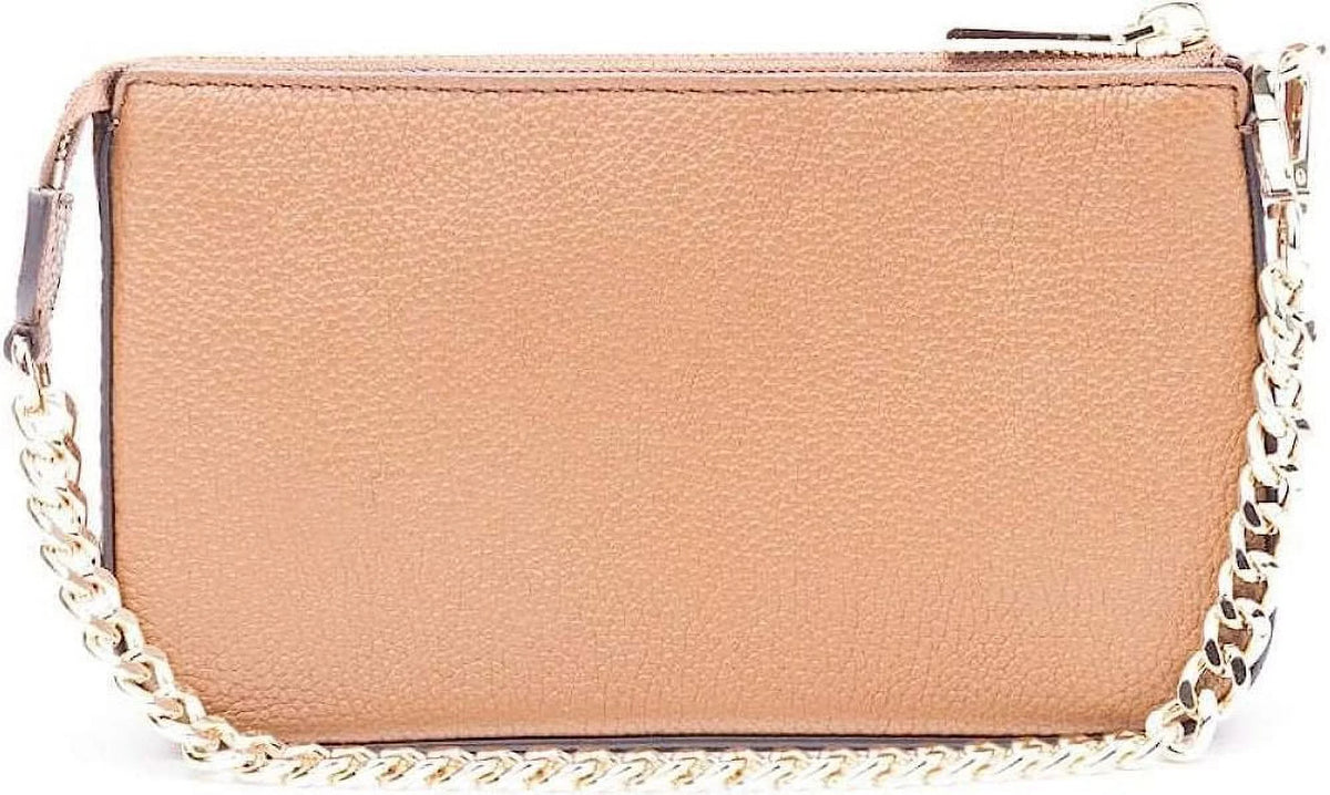 Small (Luggage) Michael Pouch Handbag Kors Womens Leather Shoulder 32F7GFDW6L-230