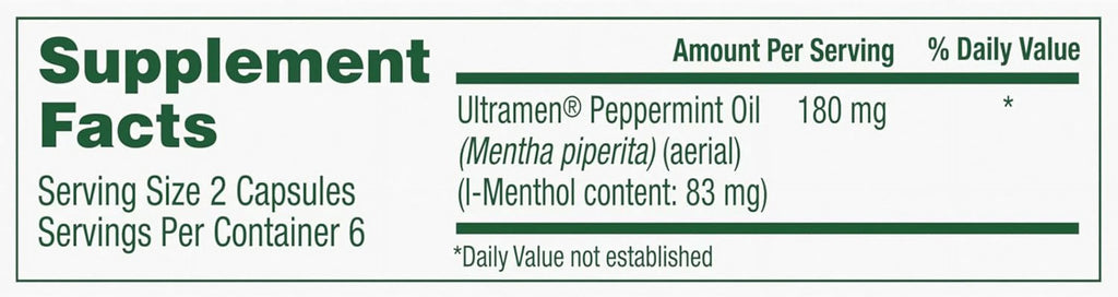Relief Good Purified Small IBgard Bowel Peppermint (IBS) First Bloating Gas 12 Timers Irritable Box Capsules Ultra Oil for 90mg Syndrome for