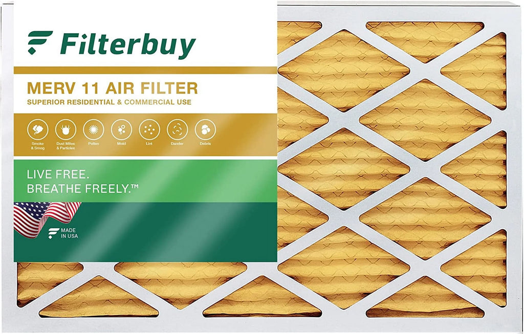 MERV Furnace 11 (1-Pack) 16x24x4 AC Filterbuy Filters Air HVAC Pleated