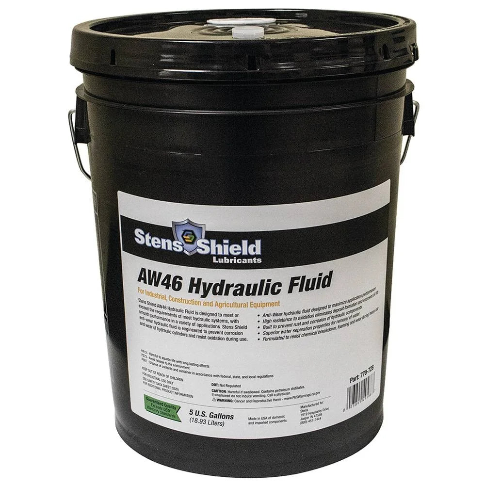 pail New for Gallon Stens 5 Fluid AW46, Hydraulic Shield 770-728