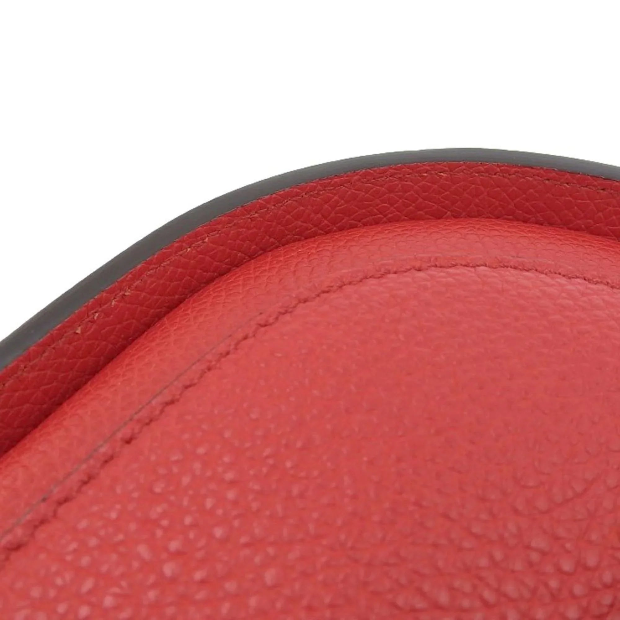 Giorgio Pre-Owned New) Shoulder Bag Red Leather (Like One Armani