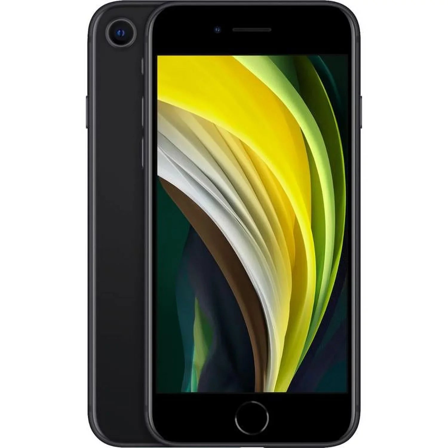 '- SE iPhone Pre-Owned 64GB Gen) Unlocked (2nd Carrier (Fair) Apple - Black