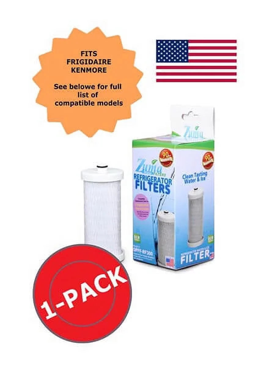 Ice Made Water Frigidaire® Compatible - - Model , Filter in U.S.A. with , ZUMA Brand RF-100 , 994 and # OPFF-RF300