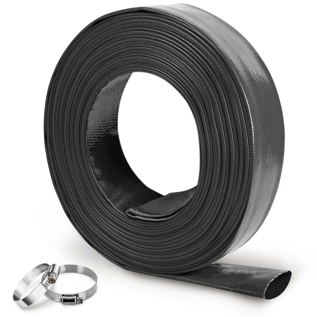 Hose Backwash Lay-Flat Ideal Pool - PVC and use for industrial commercial